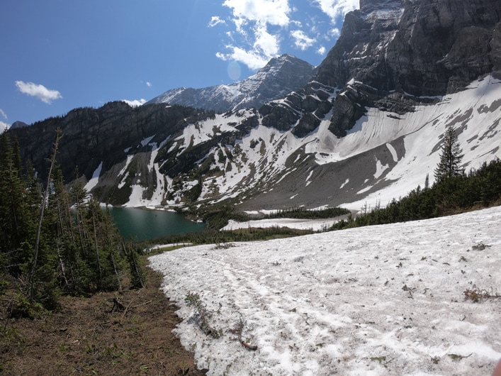 Hiking to Sarrail Ridge Snow  Avalanche