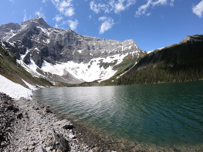 Hiking to Sarrail Ridge