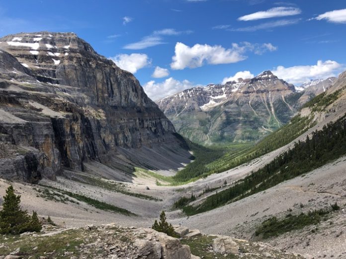 Hiking Stanley Glacier in Kootenay National Park BC