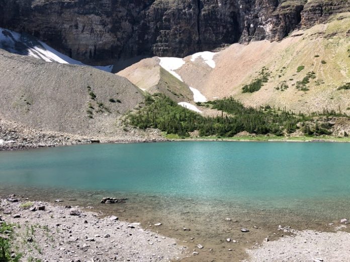 Hiking to Beautiful Mount Haig Lake at Castle Provincial Park, Alberta