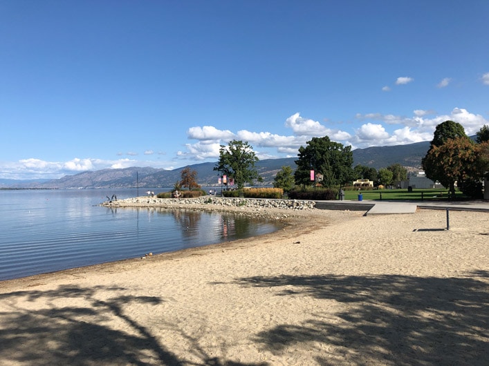 Okanagan Lake Beach